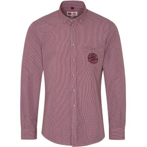 SPIETH & WENSKY - Klederdracht Overhemd - Rood - FCB - Erek