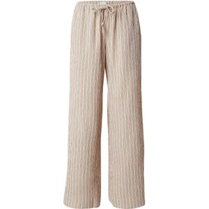 TOPSHOP Broek  donkergrijs / oranje / zwart / wit