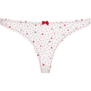 Karl Lagerfeld String  rood / zwart / wit