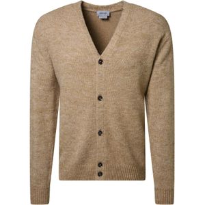 PIERRE CARDIN Gebreid vest  beige / beige gemêleerd