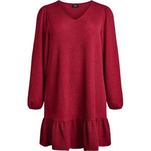 Zizzi Jurk 'Mzenia'  rood