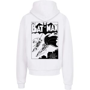 F4NT4STIC Sweatshirt 'DC Comics Batman No. 1 Mono'  zwart / wit