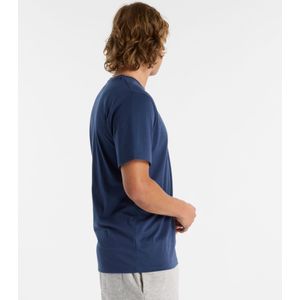 new balance Functioneel shirt 'Heathertech'  navy / stone grey