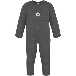 normani Rompertje/body  antraciet / gemengde kleuren