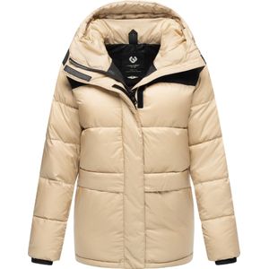 Ragwear Winterjas 'Wikesh'  beige / zwart