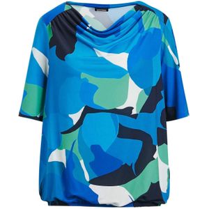 Goldner Shirt  blauw / groen / zwart / wit