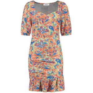 Shiwi Zomerjurk 'Jamie'  beige / blauw / oranje / rood