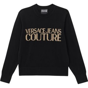 Versace Jeans Couture Trui  brokaat / zwart