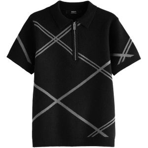 Next Shirt  grijs / zwart