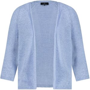 monari Gebreid vest  lichtblauw