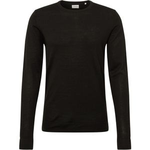 Gebreide Trui - Effen - Knitwear - Merino Wol - Lange Mouw