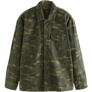 Next Overhemd  olijfgroen / donkergroen