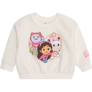 GAP Sweatshirt  lichtblauw / kastanjebruin / rosa / wit