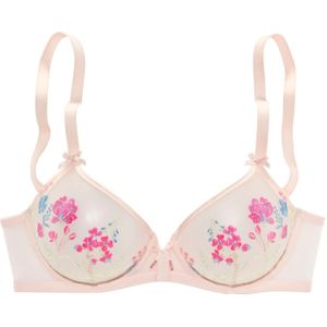 LASCANA BH  blauw / poederroze / donkerroze