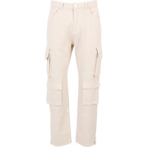 2Y Premium Cargobroek 'Kiran'  beige
