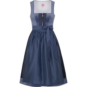 SPIETH & WENSKY Dirndl 'France'  blauw