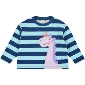 Fred's World by GREEN COTTON Sweatshirt  navy / lichtblauw / lila / sering