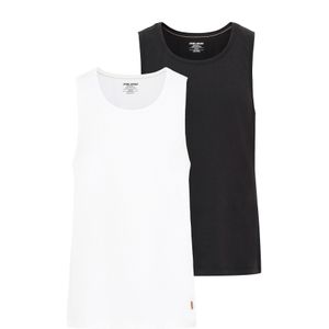 BLEND Shirt 'BHMBHOLE'  zwart / wit