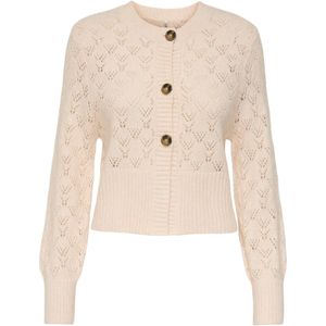 JDY - Jdyamanda - Vest - O-hals - Lange Mouwen - Knoopsluiting