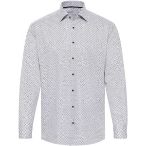 Eterna - Overhemd - Staalgrijs - Comfort fit - NON IRON - Lange Mouwen