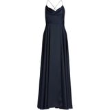 Vera Mont - Avondjurk - Nachtblauw - Lang/maxi - Watervalhals