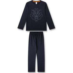 Sanetta Nachtkledij 'Tiger'  donkerblauw / grijs