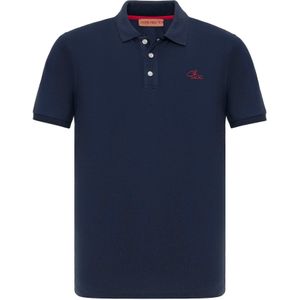 Cool Hill Shirt  navy / robijnrood