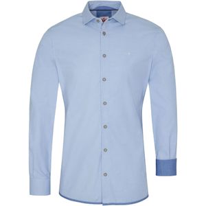 SPIETH & WENSKY Klederdracht overhemd 'Frankenau'  lichtblauw