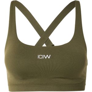 ICANIWILL Sport bh  olijfgroen