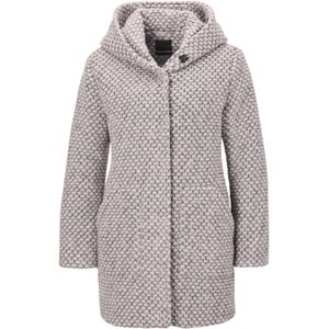 Goldner Tussenmantel  grijs / rosa