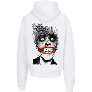 F4NT4STIC Sweatshirt 'DC Comics Batman The Joker Bats'  oranje / zwart / wit