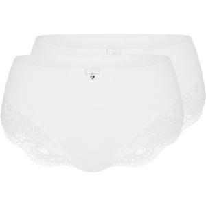 sassa Broekje 'BEAUTIFUL ROSE'  wit
