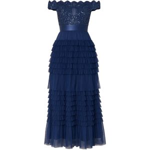 GODDIVA Jurk  donkerblauw