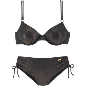LASCANA Bikini  goud / zwart