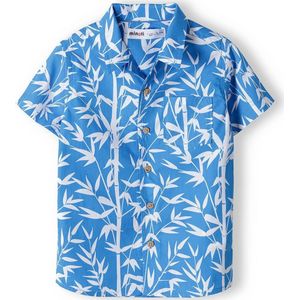 MINOTI Overhemd  donkerblauw / wit