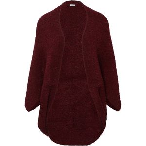 s.Oliver Gebreid vest  bordeaux