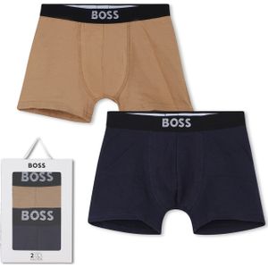 BOSS Onderbroek  sand / navy / wit