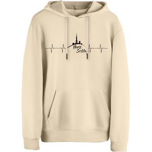 Cotton Prime Sweatshirt 'Harzschlag'  beige / zwart