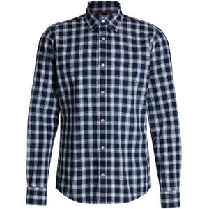 JOOP! Jeans Overhemd 'Hanck'  donkerblauw / wit