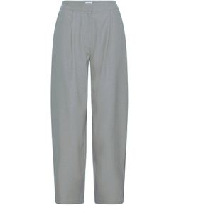 ICHI Bandplooibroek 'IHFAVA'  grijs