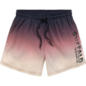 Look - Kleurverloop - Zwembroek - Zwart - Oranje - Elastisch