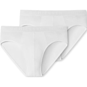 SCHIESSER - Onderbroek - Wit - 2 Pack - Huidvriendelijk Materiaal