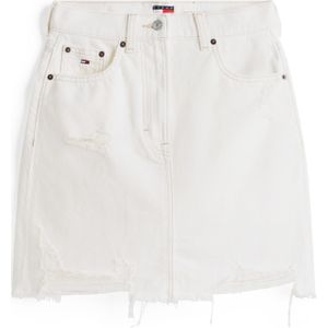 Tommy Jeans - Rok - White Denim - Minirok - Effen