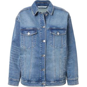 Studio Untold Tussenjas  blauw denim