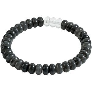 Pilgrim Voetsieraden 'Eclipse'  goud / zwart / transparant