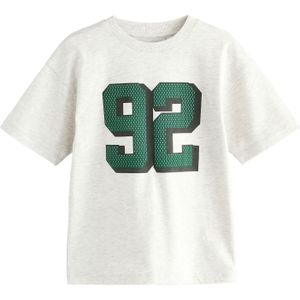 Next Shirt  lichtgrijs / groen