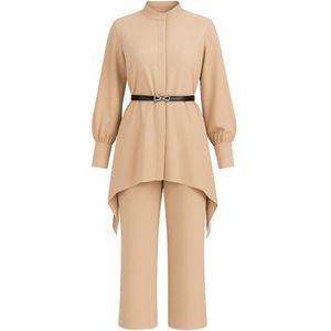 MODAMIHRAM Broekpak  beige / zwart