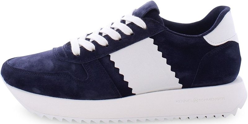 Kennel & Schmenger Sneakers laag 'Flash'  navy / wit