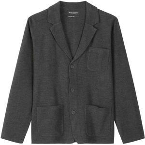 Marc O'Polo - Regular Fit - Wollen Colbert - Reverskraag - Scheerwolmix