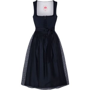 SPIETH & WENSKY - Dirndl - Donkerblauw - Knielengte - Mouwloos